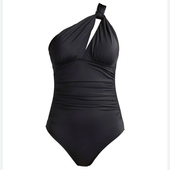 Sofia Vergara Women’s Black One Shoulder Swimsuit, Size XL, NWOT - Picture 1 of 7